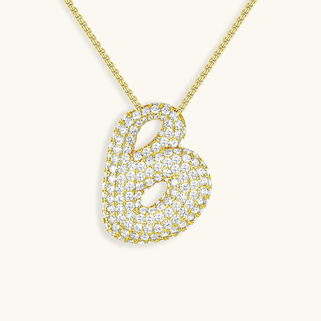 Melanie – Collier en or avec double cœur
