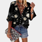 Mila | Blouse d'été à motifs floraux pour femmes
