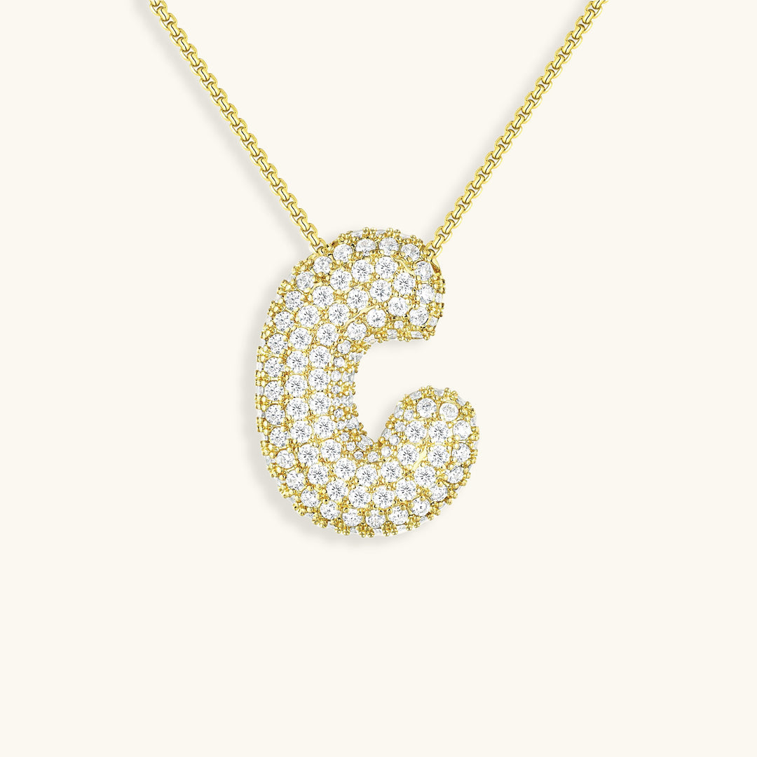 Melanie – Collier en or avec double cœur