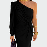 Élégante Robe Noire d'Été