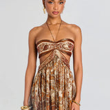 Maxi Robe Aura Dorée