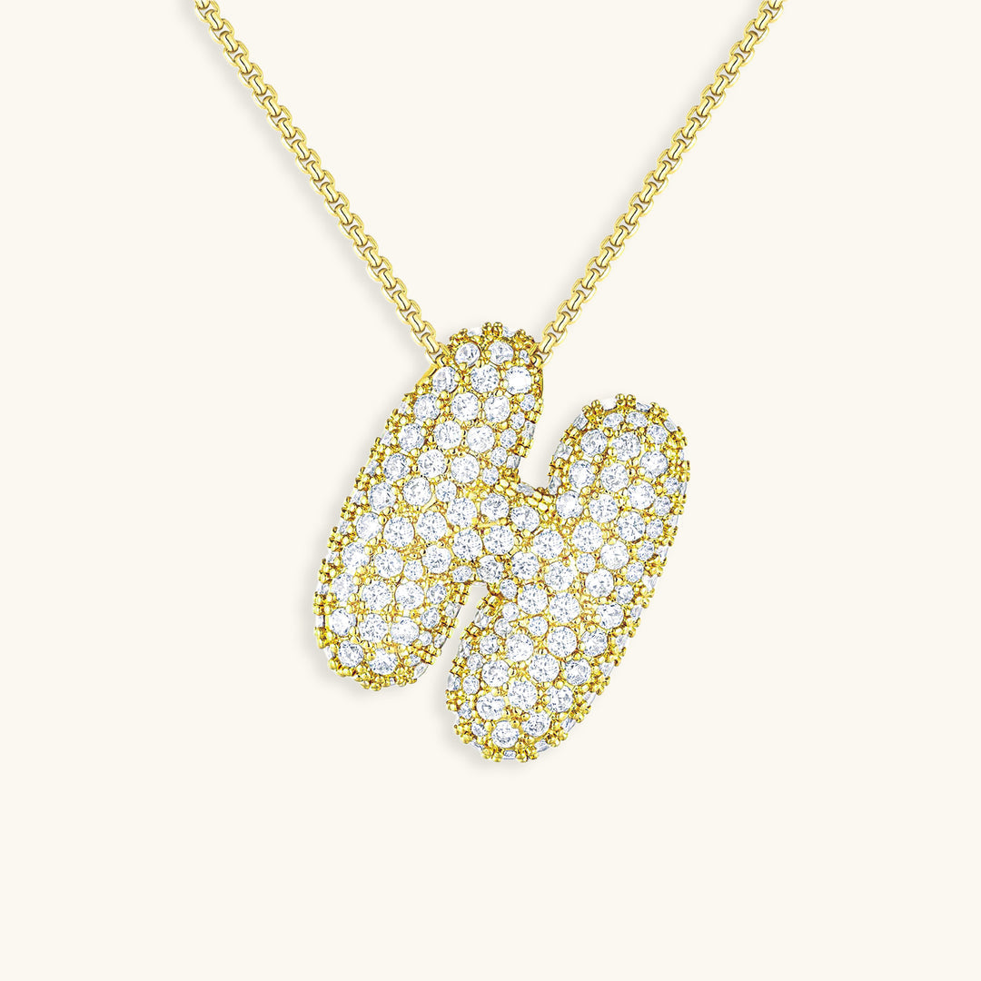 Melanie – Collier en or avec double cœur