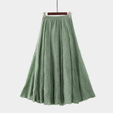 Long High-Waisted Skirt