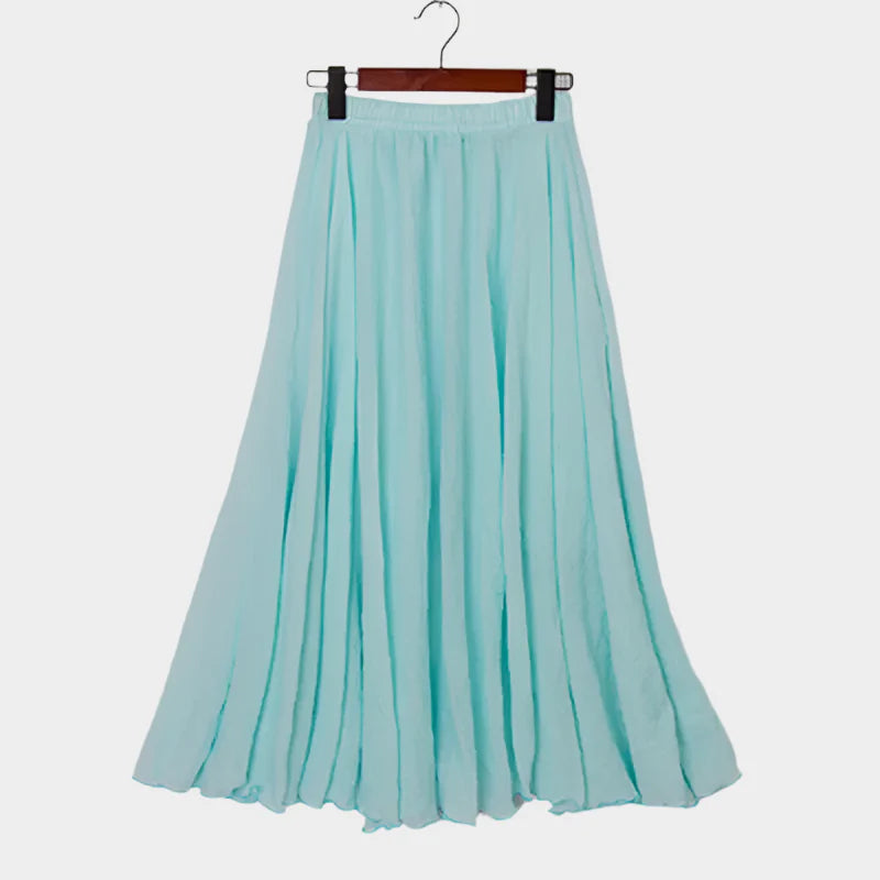Long High-Waisted Skirt