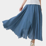Long High-Waisted Skirt