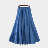 Long High-Waisted Skirt