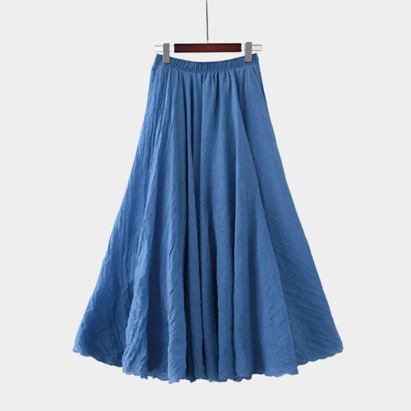 Long High-Waisted Skirt