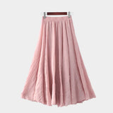 Long High-Waisted Skirt