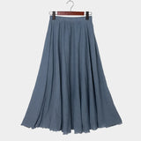 Long High-Waisted Skirt