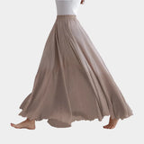 Long High-Waisted Skirt