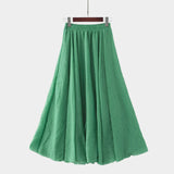 Long High-Waisted Skirt