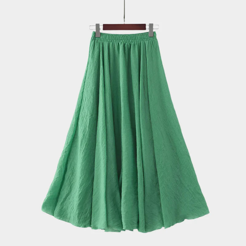 Long High-Waisted Skirt