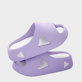 Sandales Ludiques en Forme de Cœur