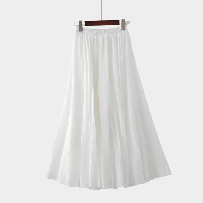 Long High-Waisted Skirt