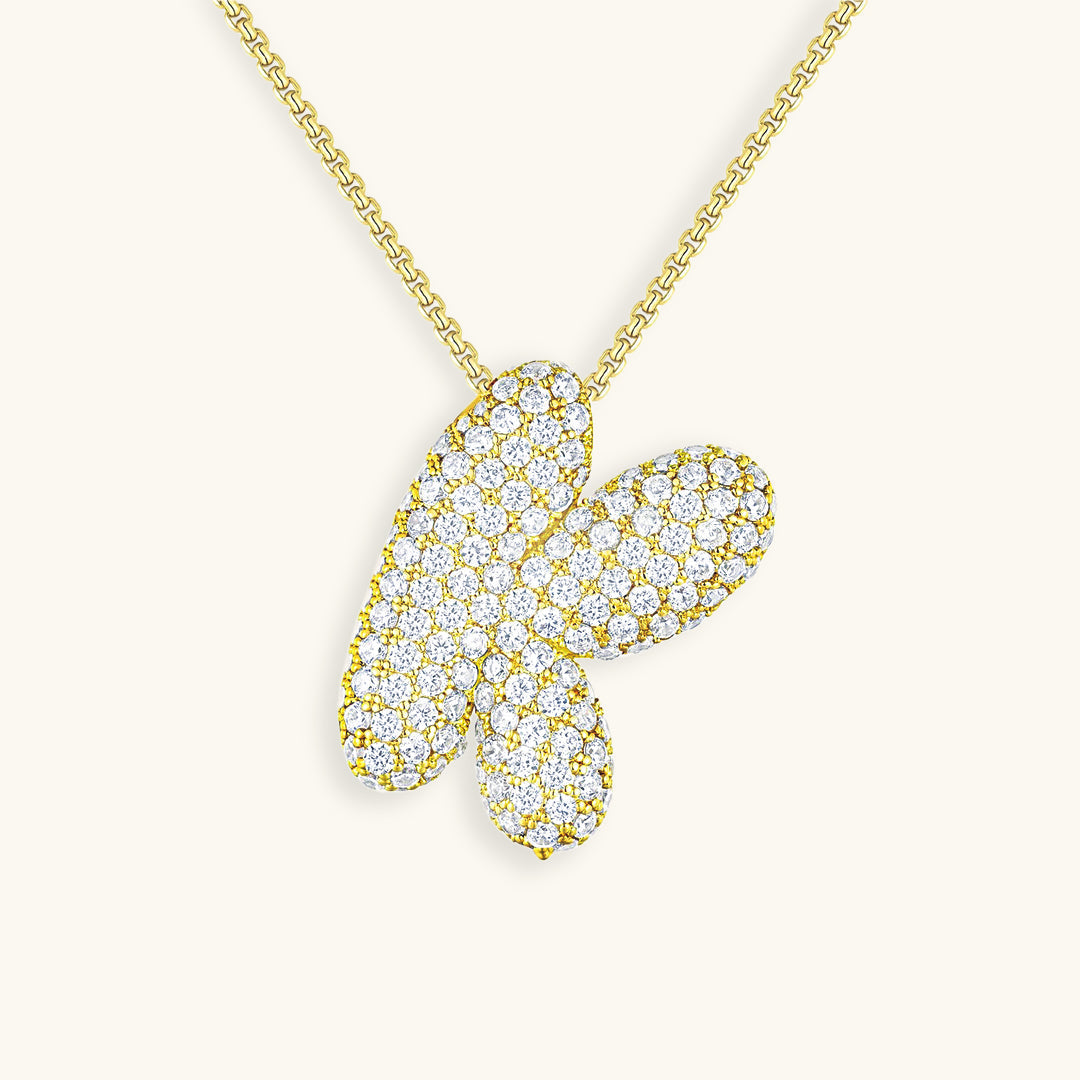 Melanie – Collier en or avec double cœur