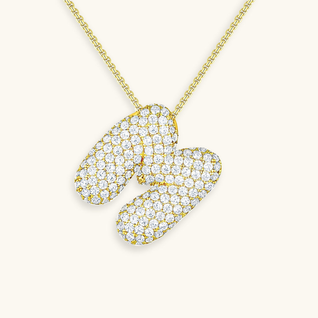 Melanie – Collier en or avec double cœur