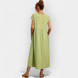 Robe Légère en Coton avec Poches