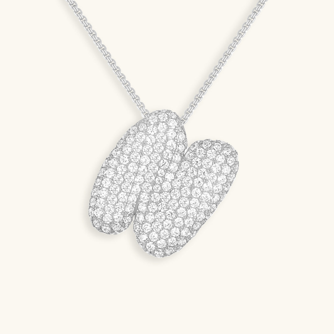Melanie – Collier en or avec double cœur