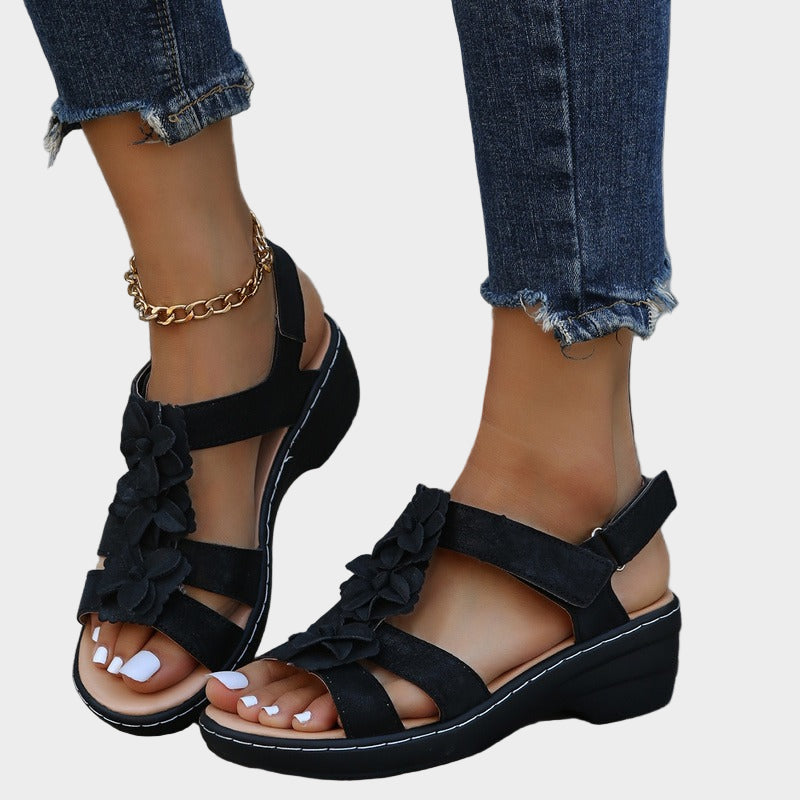 Bordeaux Orthopedic Sandals