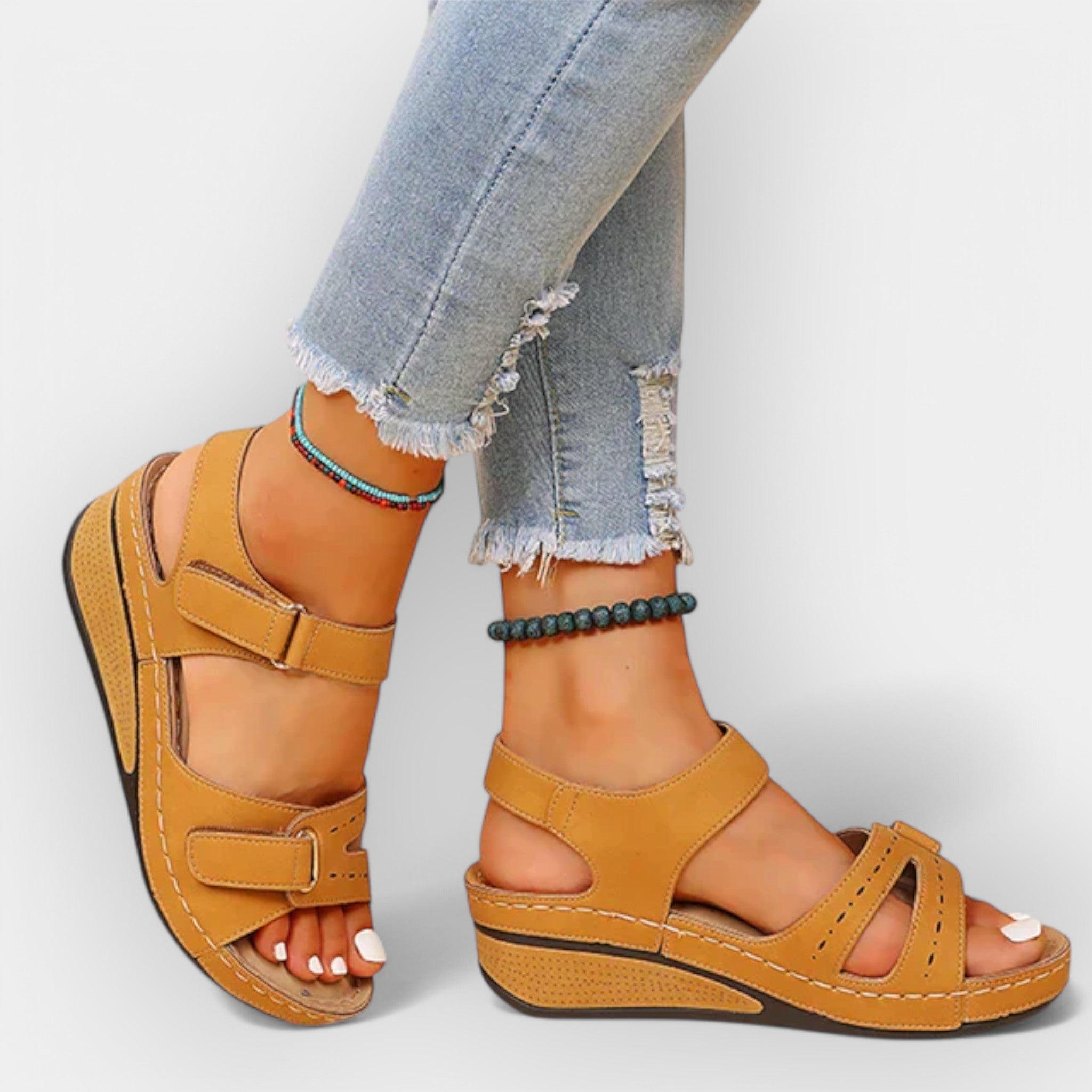 Sandales Ouvertes au Design Chic