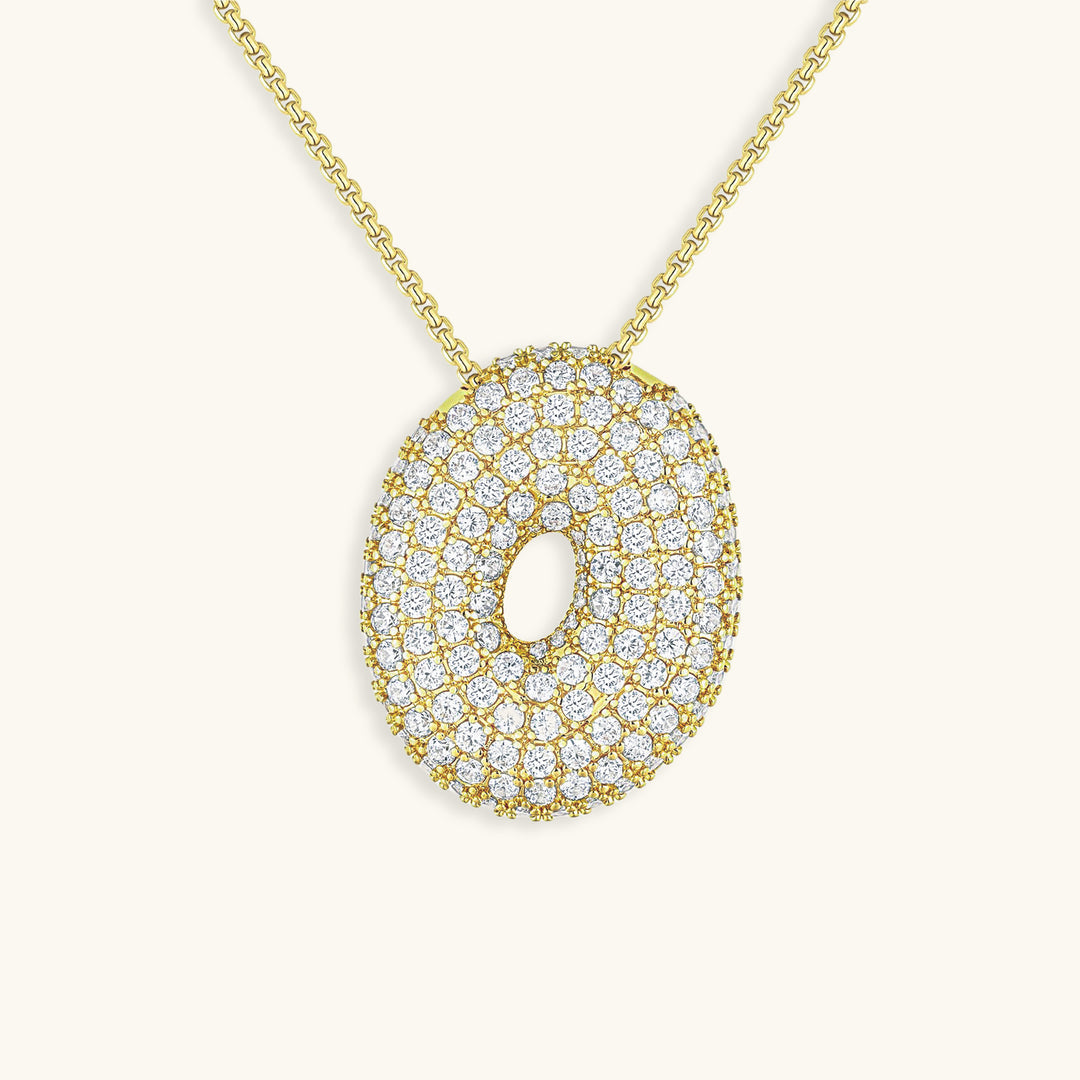 Melanie – Collier en or avec double cœur