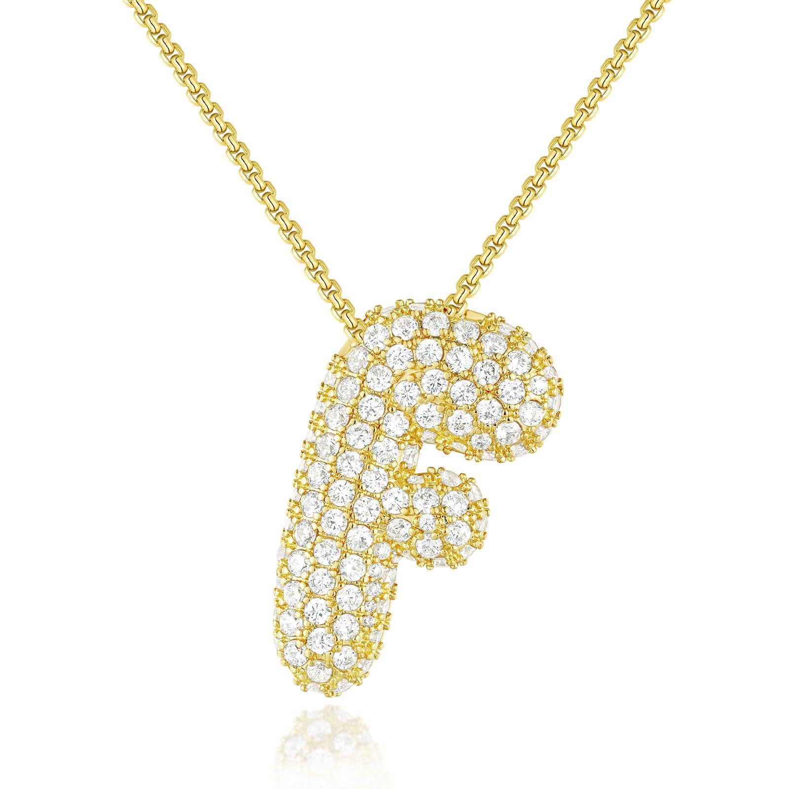 Frieda – Collier en or avec pendentif au design organique