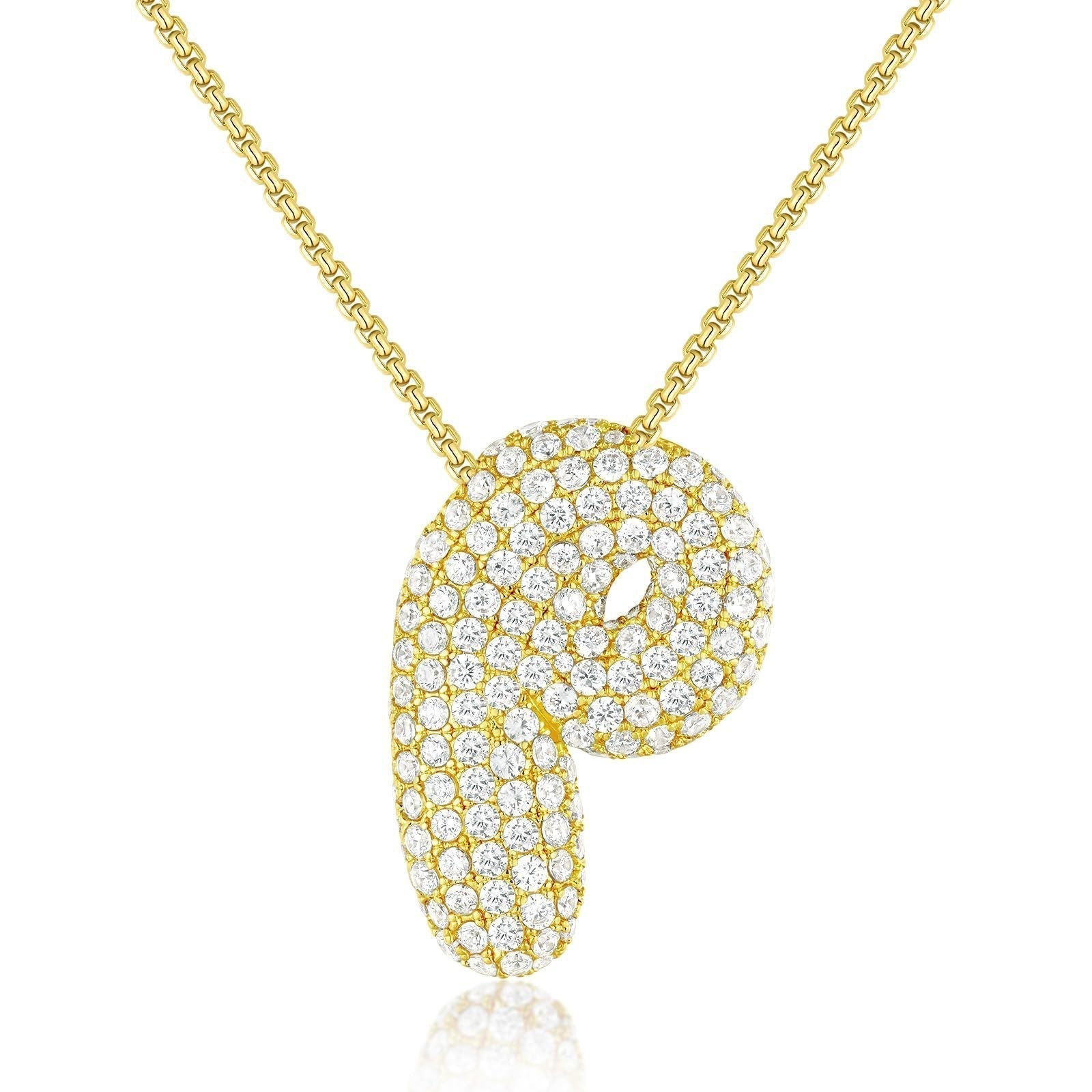 Frieda – Collier en or avec pendentif au design organique