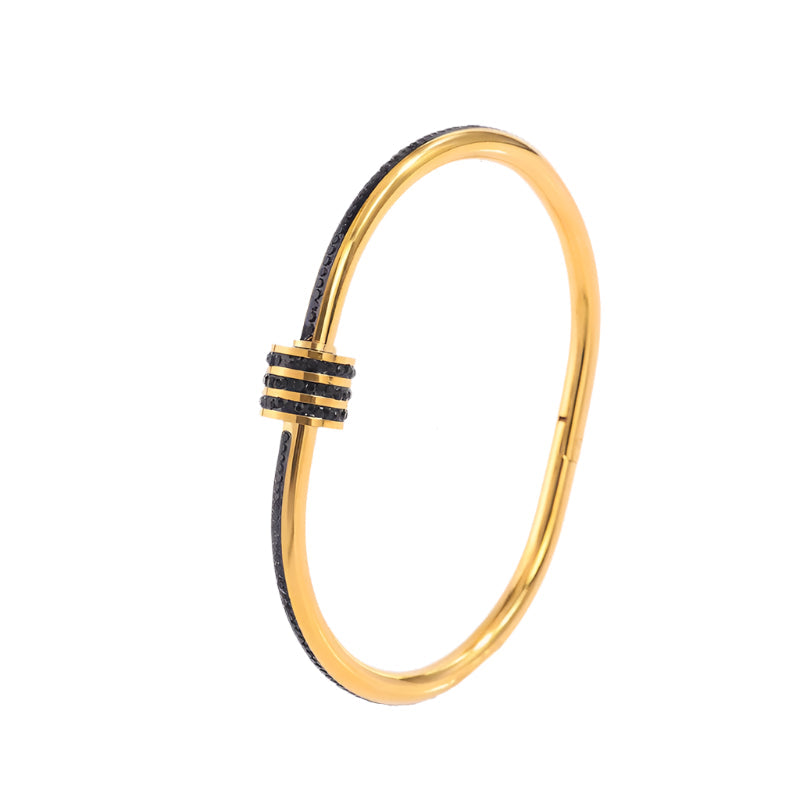 Tessandra Virelli Green & Gold Bracelet