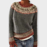 Suzu - Pull en tricot vintage pour femmes