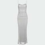 Aouri | Tulle Draped Dress