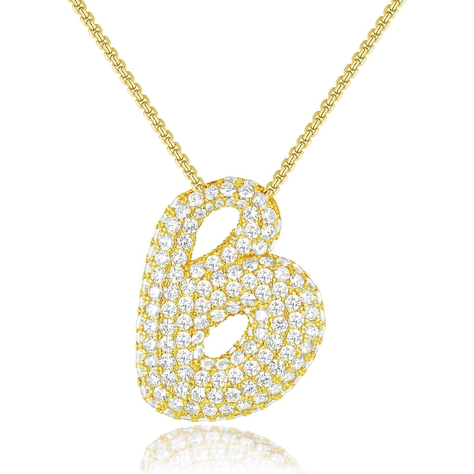 Frieda – Collier en or avec pendentif au design organique