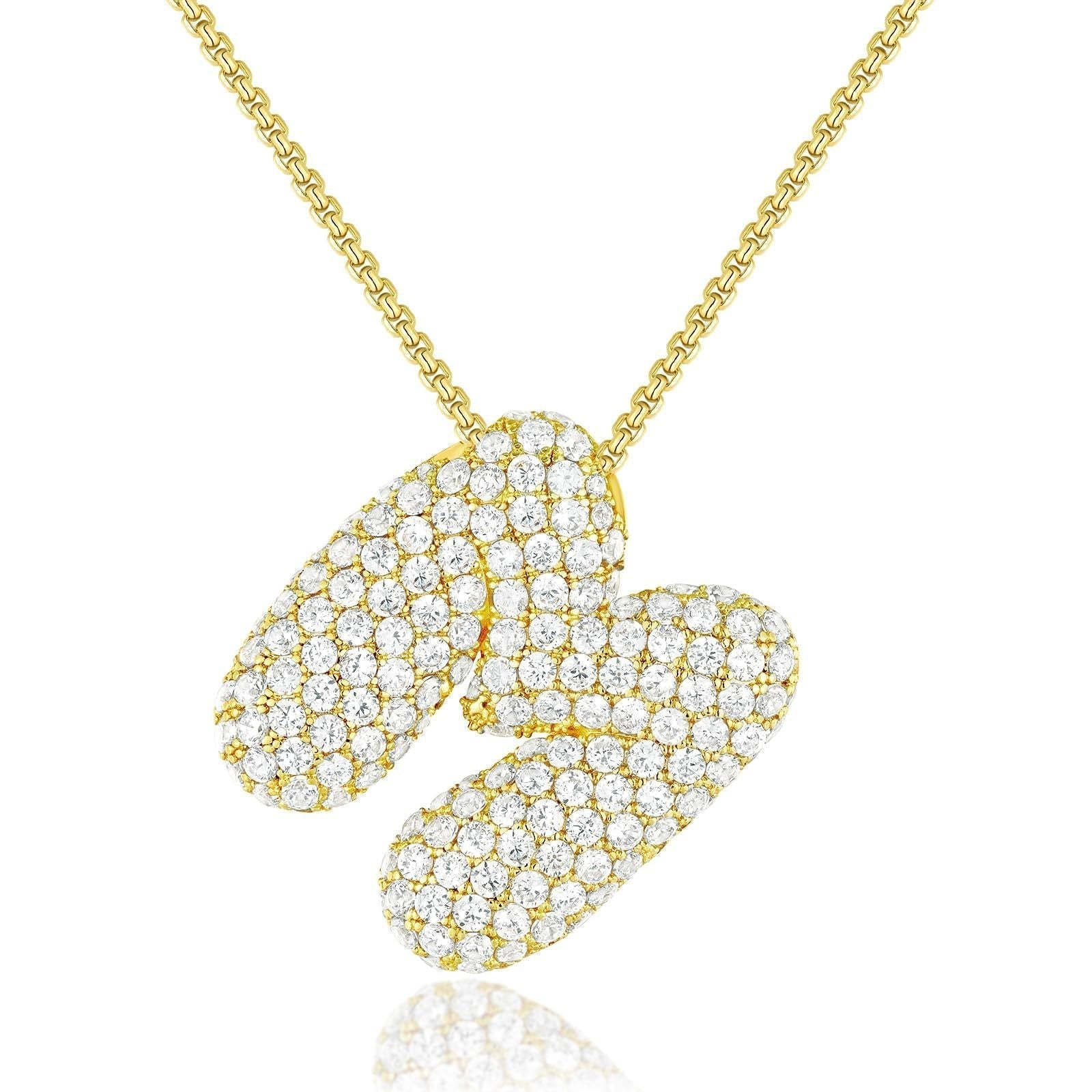 Frieda – Collier en or avec pendentif au design organique