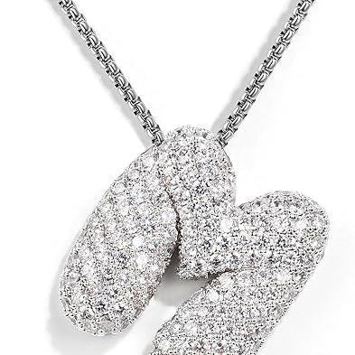 Frieda – Collier en or avec pendentif au design organique
