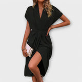 Serena – Slå-om midikjole