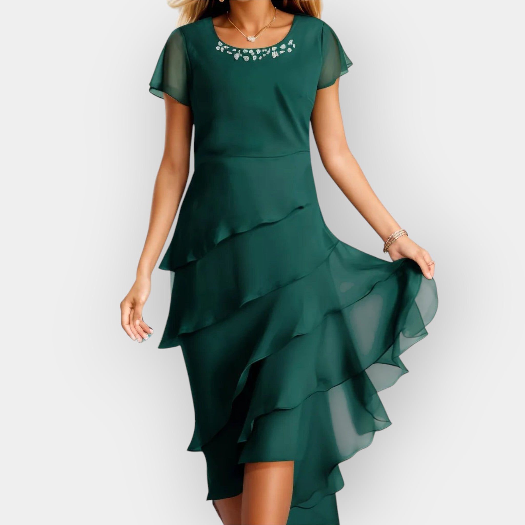 Robe Légère en Chiffon