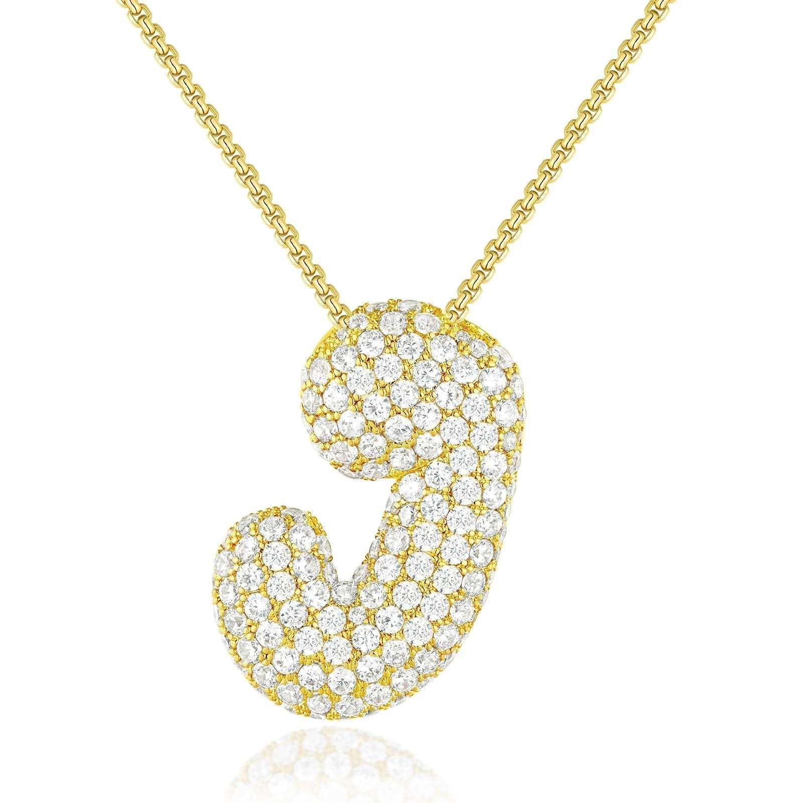 Frieda – Collier en or avec pendentif au design organique