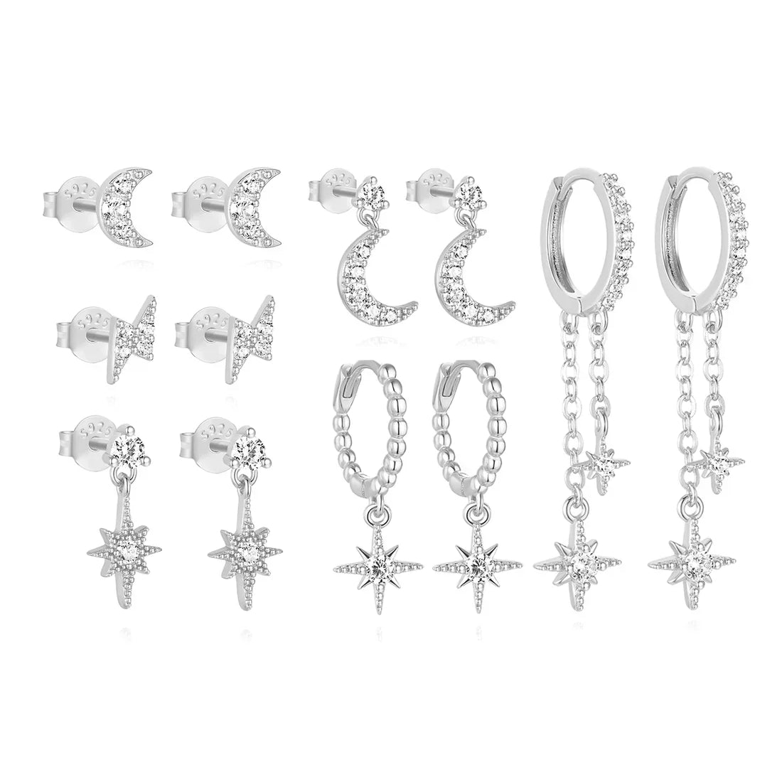 Pavlína – Boucles d'oreilles en or délicates au design contemporain.