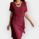 Robe Élégante en Chiffon