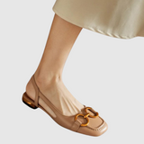 Juliette™ | Ballerines à Talon Ouvert