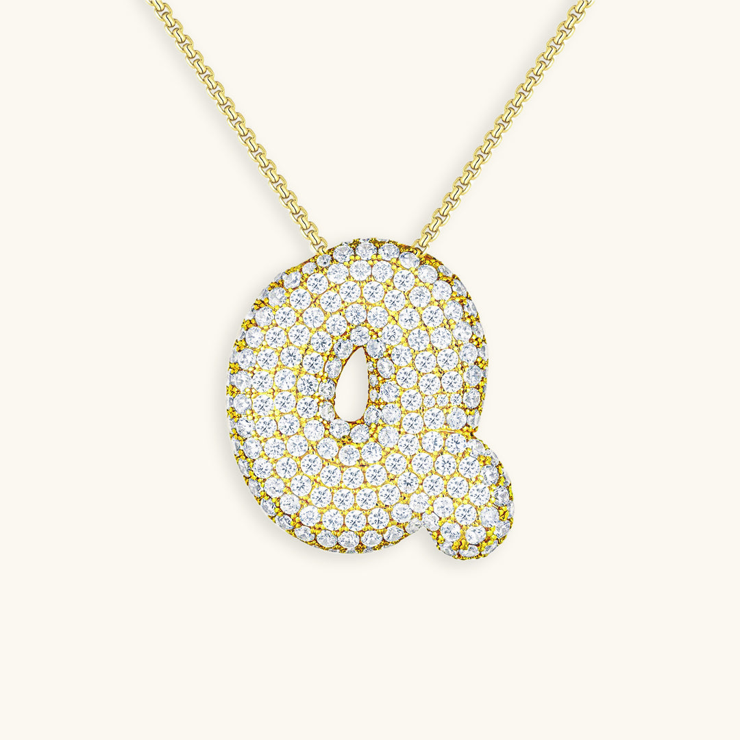 Melanie – Collier en or avec double cœur
