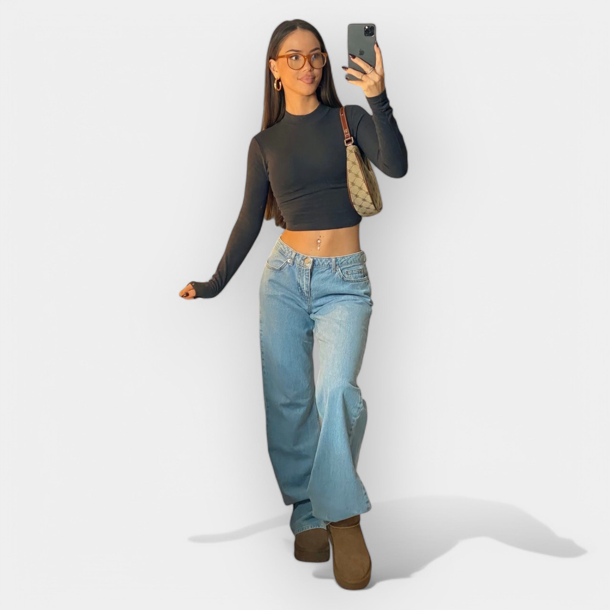 Basse Taille Jean Pantalon