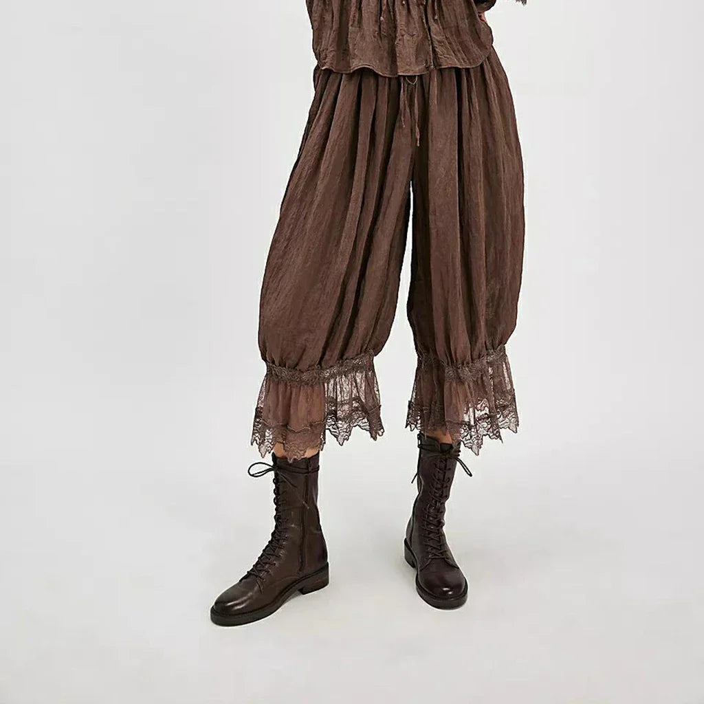 Pantalon Boho en Dentelle