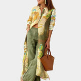 Ensemble Élégant en Lin : Simplicité Moderne et Confort Optimal