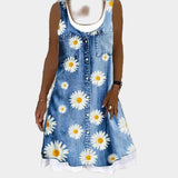 Robe en denim chic et confortable