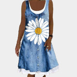 Robe en denim chic et confortable