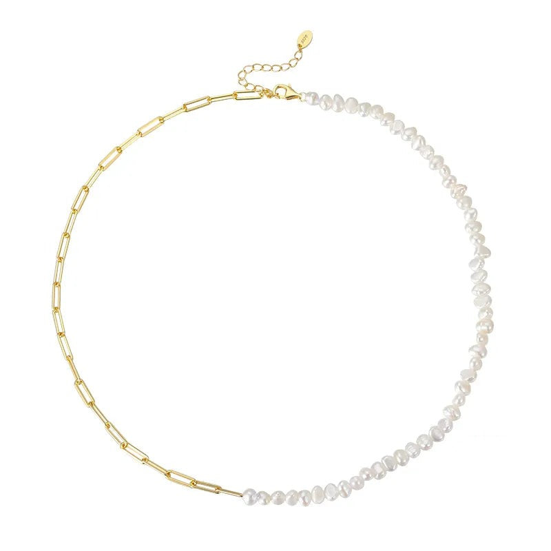 Livia – Collier délicat en or avec design en mailles