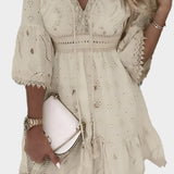 Robe d'été courte style Boho