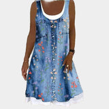 Robe en denim chic et confortable