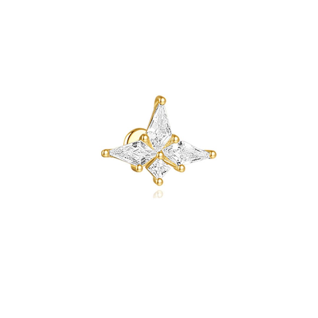 Leonie – Boucles d'oreilles élégantes et scintillantes.