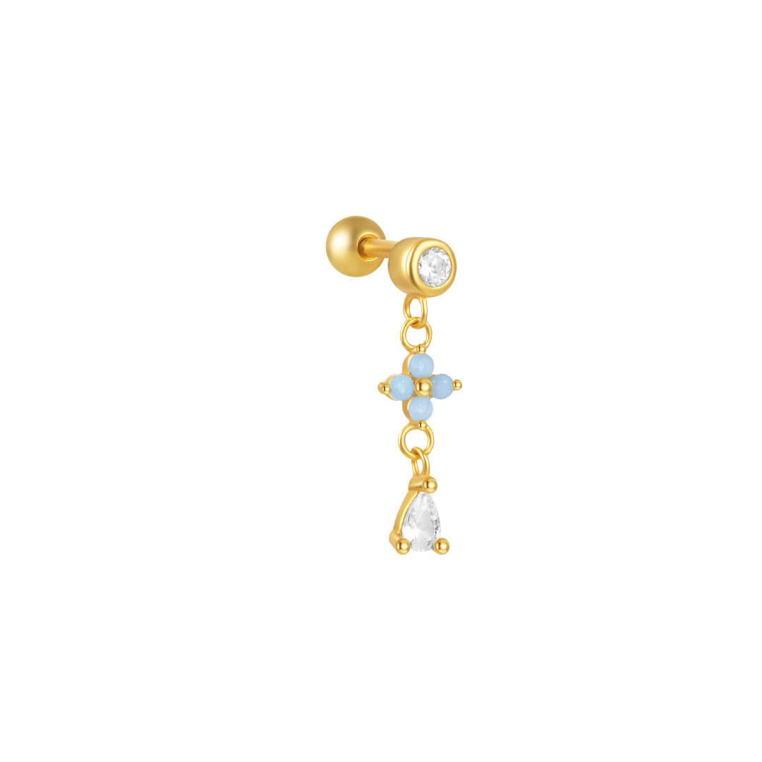 Veronika – Boucles d'oreilles raffinées au design subtil.